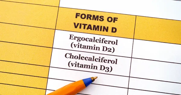 Diferencia entre la vitamina D3 y D2