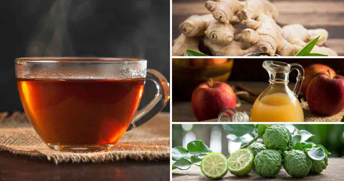 Tónico de té: Pruebe este potenciador a base de jengibre, vinagre de sidra de manzana y bergamota