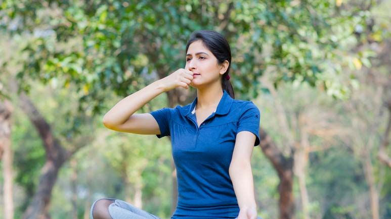 Existe un ejercicio de respiración que podría bajar la presión arterial