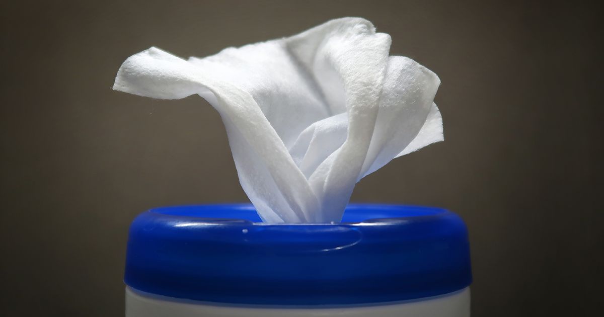Las toallitas desinfectantes se relacionan con problemas de salud