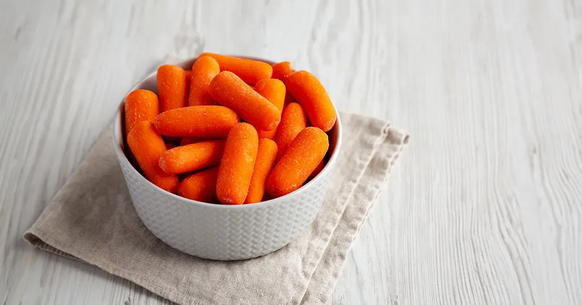 ¿Las zanahorias baby son tan buenas como las de tamaño regular?