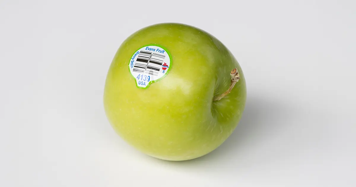 Le sorprenderá saber para qué sirven las etiquetas en las frutas y verduras