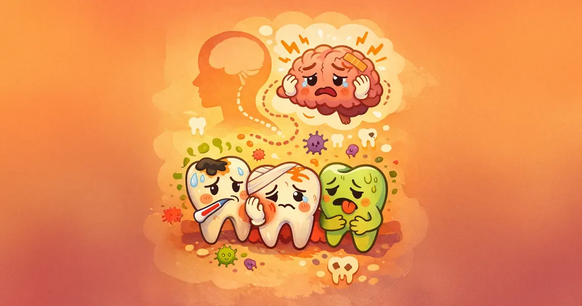 ¿Puede una simple infección en su boca afectar su cerebro? La ciencia ya tiene la respuesta