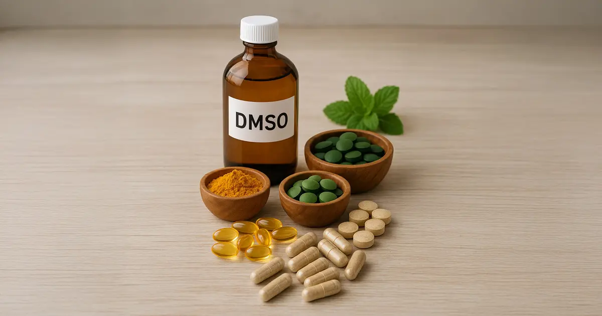 ¿Qué pasa cuando combina DMSO con sus suplementos?