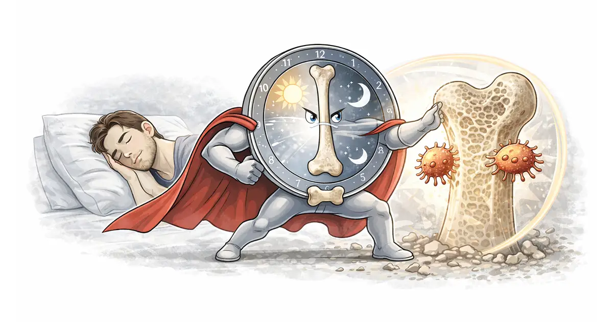 El guardián invisible que repara sus huesos mientras usted duerme