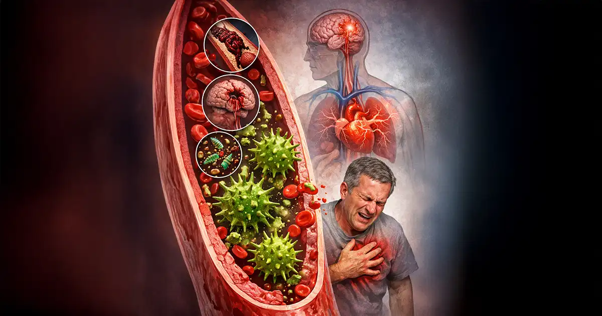 El enemigo en su sangre que puede provocar infartos, sepsis y derrames