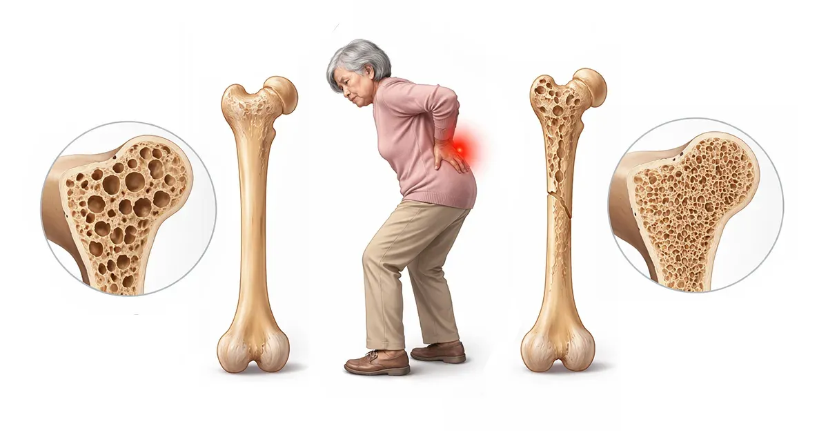 ¿Cree que está a salvo? Esta enfermedad de los huesos también puede afectarle