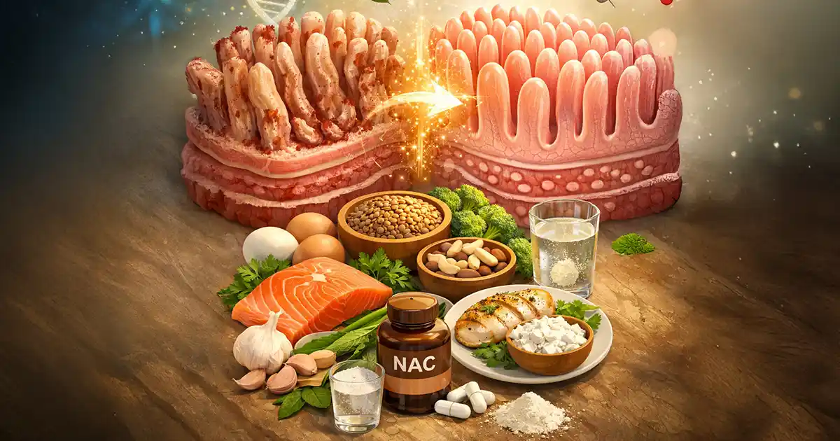 Cuando nada más funciona, este nutriente activa la reparación del intestino