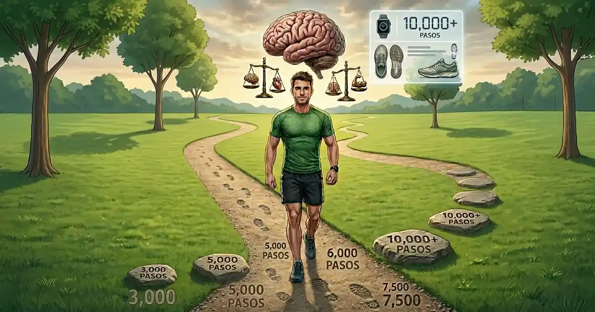 ¿Existe un número ideal de pasos al día para cuidar su cerebro y metabolismo?