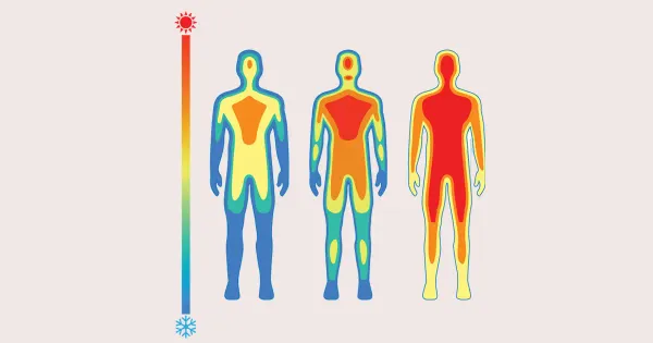 La temperatura corporal "normal" depende de cada persona