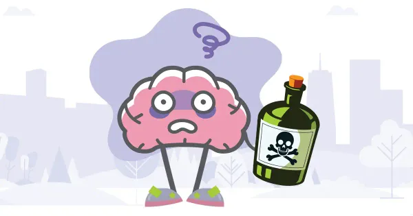 Beber esto causa lesiones graves en su cerebro