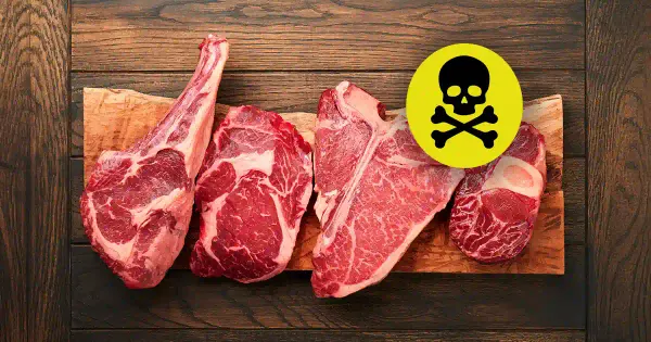Fallecimiento tras comer carne roja: emergencia alimentaria y un desenlace fatal