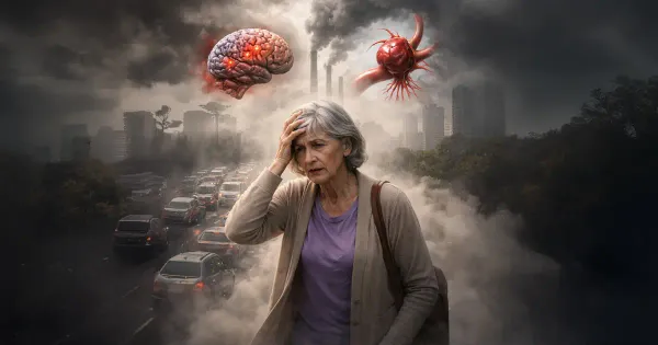 Respirar aire contaminado aumenta su riesgo de esta enfermedad cerebral