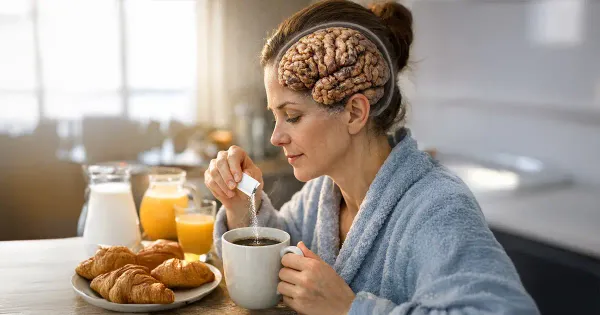 Lo agrega a su café cada mañana y podría estar envejeciendo su cerebro